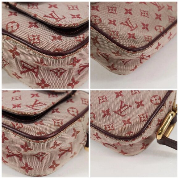 LOUIS VUITTON Monogram Mini Juliet MM Shoulder Bag Red M92219 LV Auth 129611 - Picture 16 of 16